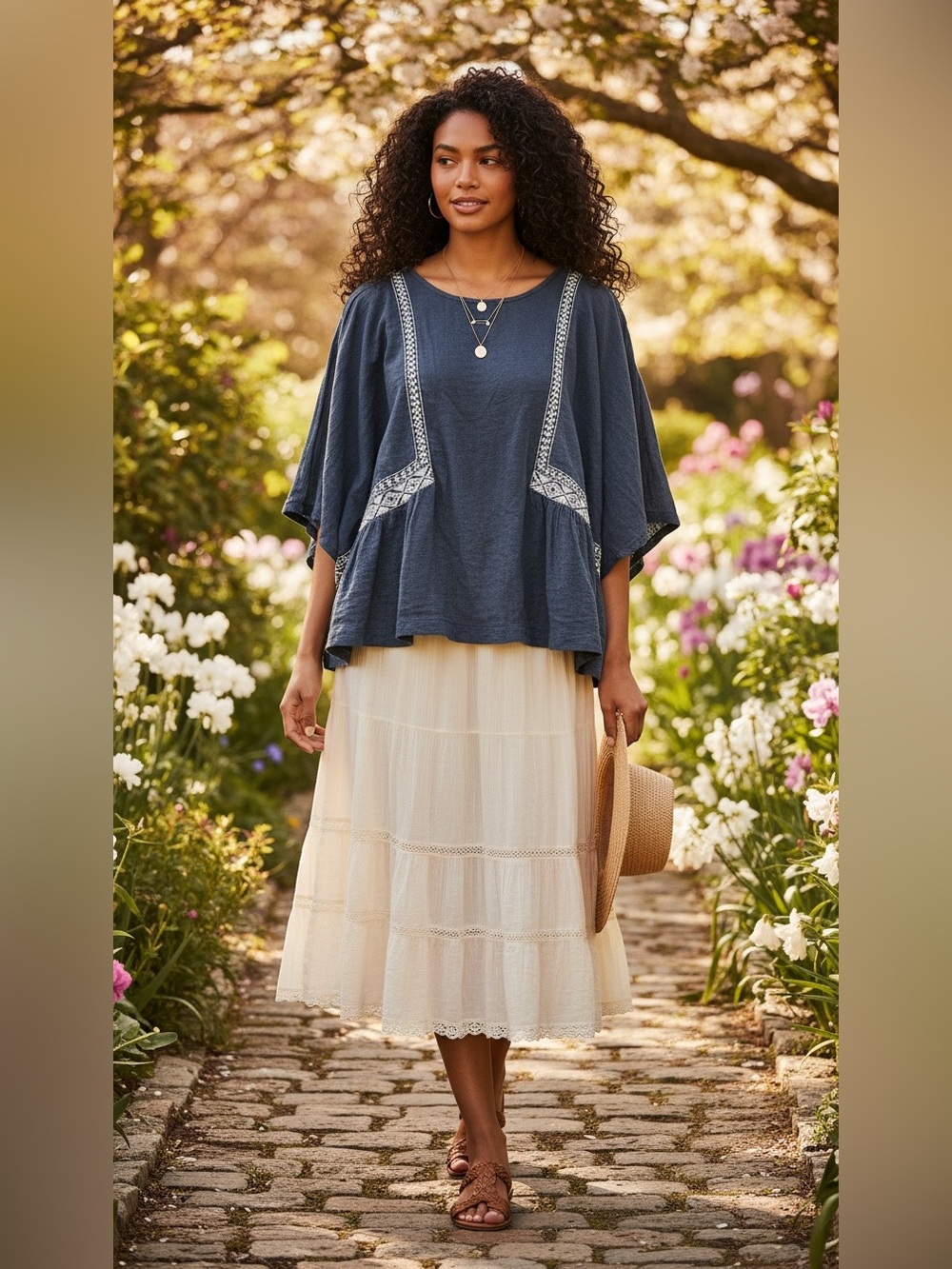 NWT Anthropologie Akemi Kin Linen Top Blouse Size Small S Dolman